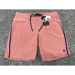 Outerknown Mens 34 Apex Trunks Board Shorts Red Outdoor Swim Surf Kelly Slater